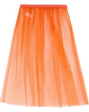 Maliparmi Midi Skirts - Orange