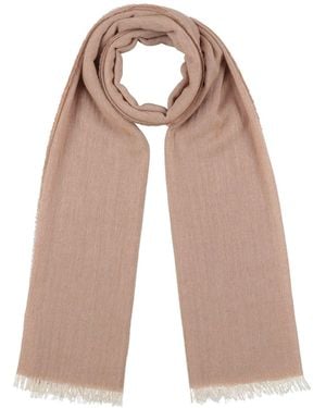 D'Aniello Sand Scarf Cashmere, Virgin Wool - Natural