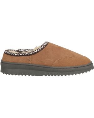 EMU Tan Mules & Clogs Leather - Brown