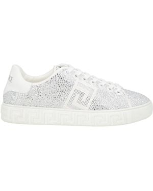 Versace Sneakers Textile Fibers - White