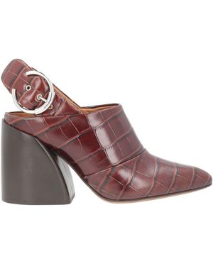 Chloé Pumps Leather - Purple