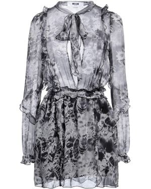 MSGM Mini Dress - Gray