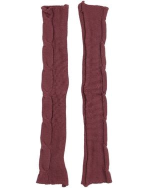 Pinko Gloves Polyamide, Viscose - Purple