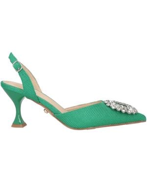 Twenty Four Haitch Court Shoes - Green