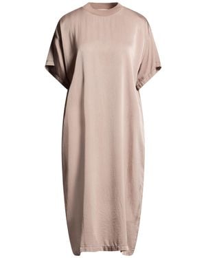 Crossley Midi Dress Virgin Wool, Silk, Elastane - Natural