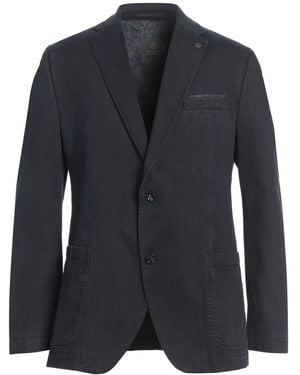 Bugatti Flexcity Midnight Blazer Cotton, Elastane - Blue