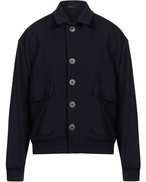 Giorgio Armani Jacket Viscose, Virgin Wool, Polyamide, Elastane - Blue