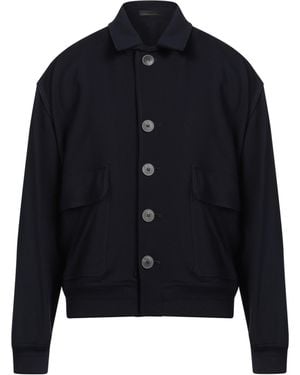 Giorgio Armani Jacket Viscose, Virgin Wool, Polyamide, Elastane - Blue