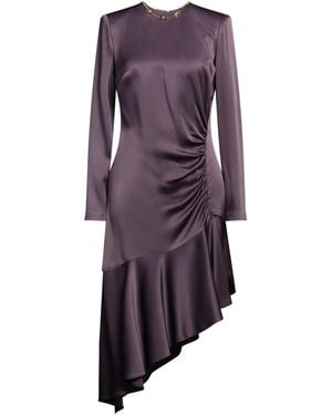 Elisabetta Franchi Mini Dress - Purple
