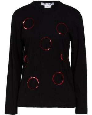 Comme des Garçons T-Shirt Cotton - Black