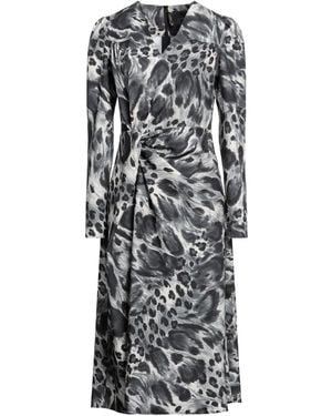 Manila Grace Midi Dress - Grey