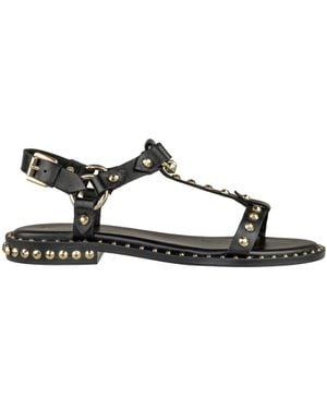 Ash Sandalias con apliques - Negro