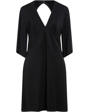 SEVENTY VENEZIA Mini Dress Polyester, Elastane - Black