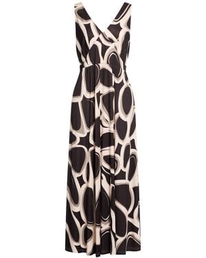 LOKITA Milano Maxi Dress Polyester, Elastane - White