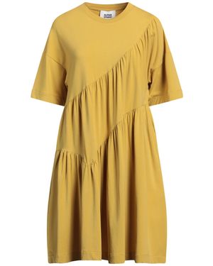 Alpha Studio Midi Dress - Yellow