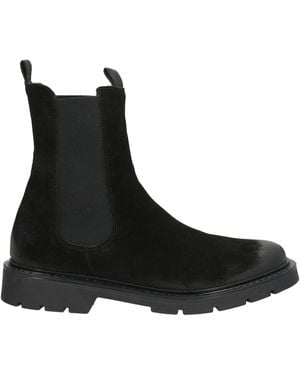 Carmens Ankle Boots Leather - Black
