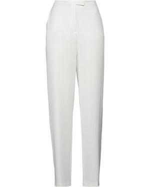 Jijil Trousers Polyester, Elastane - White