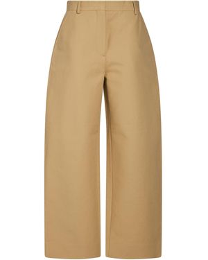 Acne Studios Pants Cotton - Natural