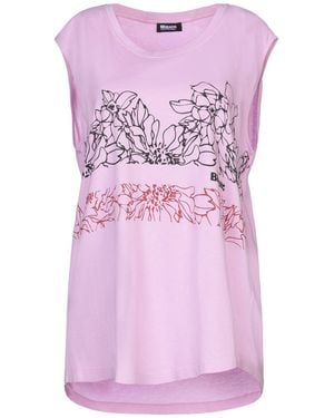 Blauer T-shirt - Purple