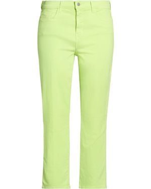 L'Agence Lime Pants Cotton, Elastane - Green