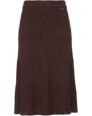 FRESH FLOWER Midi Skirts - Brown
