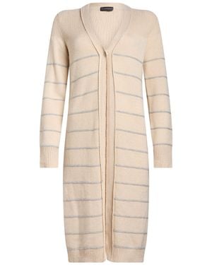Lorena Antoniazzi Cardigan Cashmere, Virgin Wool, Silk, Polyester - Natural