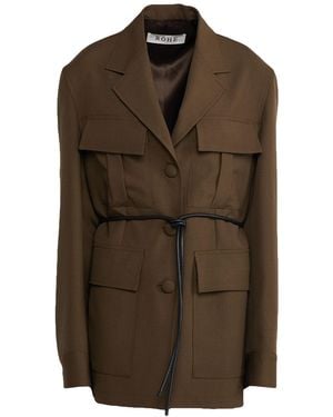 Rohe Jacket Virgin Wool - Brown