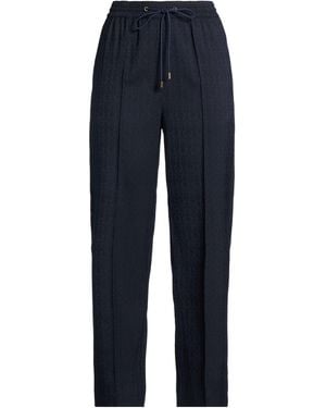Etro Trousers Wool - Blue