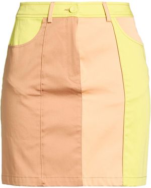 SFIZIO STUDIO Mini Skirt Cotton, Elastane - Natural