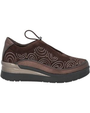 Stonefly Sneakers Goat Skin - Brown
