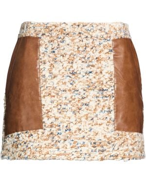 Jijil Mini Skirt Viscose - Natural
