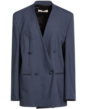 Nineminutes Blazer Polyester, Wool, Elastane - Blue