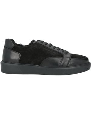 Cerruti 1881 Trainers Cow Leather - Black