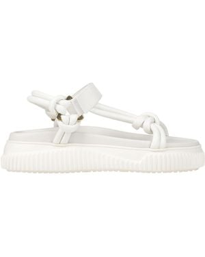 Voile Blanche Lisa 34 Sandals Leather - White