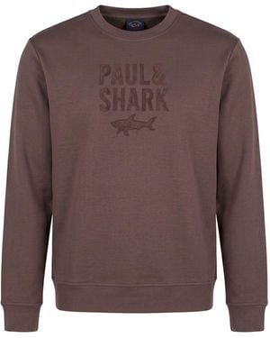 Paul & Shark Felpa - Marrone