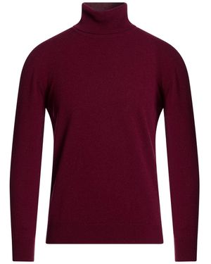 Kangra Turtleneck Wool, Cashmere - Red