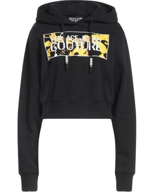 Versace Jeans Couture Sweatshirt Cotton, Elastane - Black