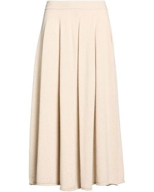 Gentry Portofino Midi Skirt - Natural