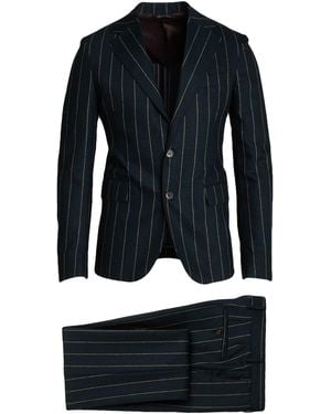 Brian Dales Suit Wool, Cashmere - Blue