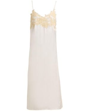 Plan C Midi Dress - White