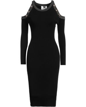 No Secrets Midi Dress - Black