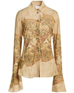Acne Studios Shirt Viscose - Natural