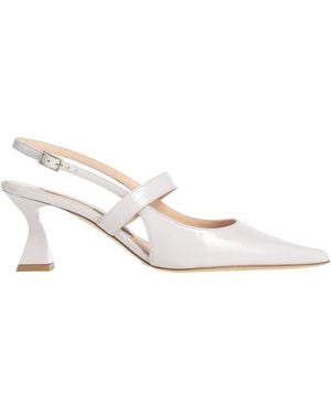 Chiarini Bologna Blush Pumps Leather - White