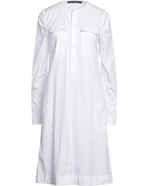 SAPIO Midi Dress - White