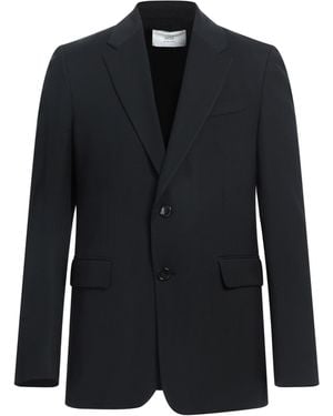 Ami Paris Blazer Viscose, Wool - Black