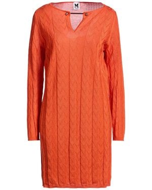 Missoni Mini Dress Virgin Wool, Viscose - Orange