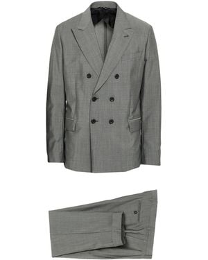 Reveres 1949 Suit Virgin Wool, Mohair Wool - Gray