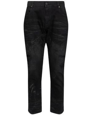 MD75 Jeans Cotton, Elastomultiester, Elastane - Black