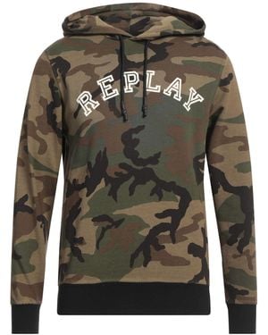 Replay Sweatshirt Cotton - Green