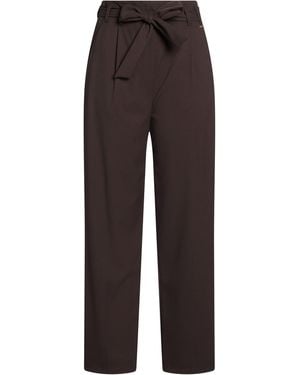 Kaos Dark Pants Polyester, Viscose, Elastane - Brown